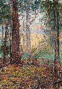 Frederick Mccubbin Forest Macedon oil painting artist